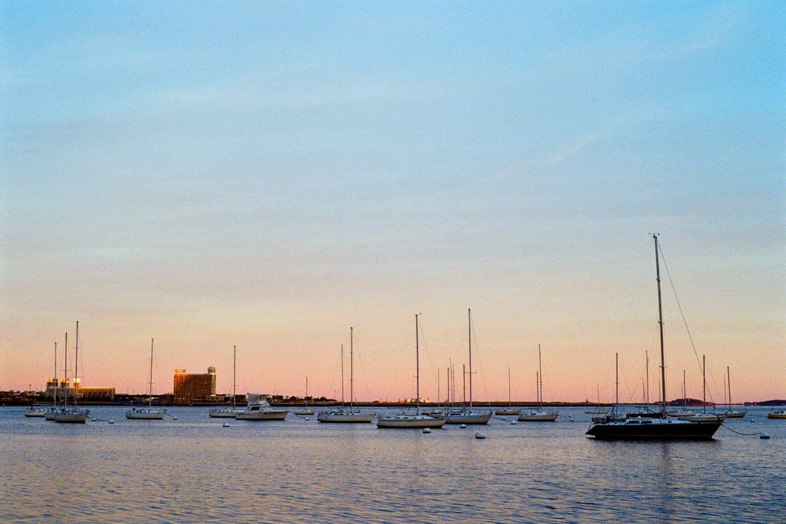 Boston, Massachusetts shot on FujiMax 400 film